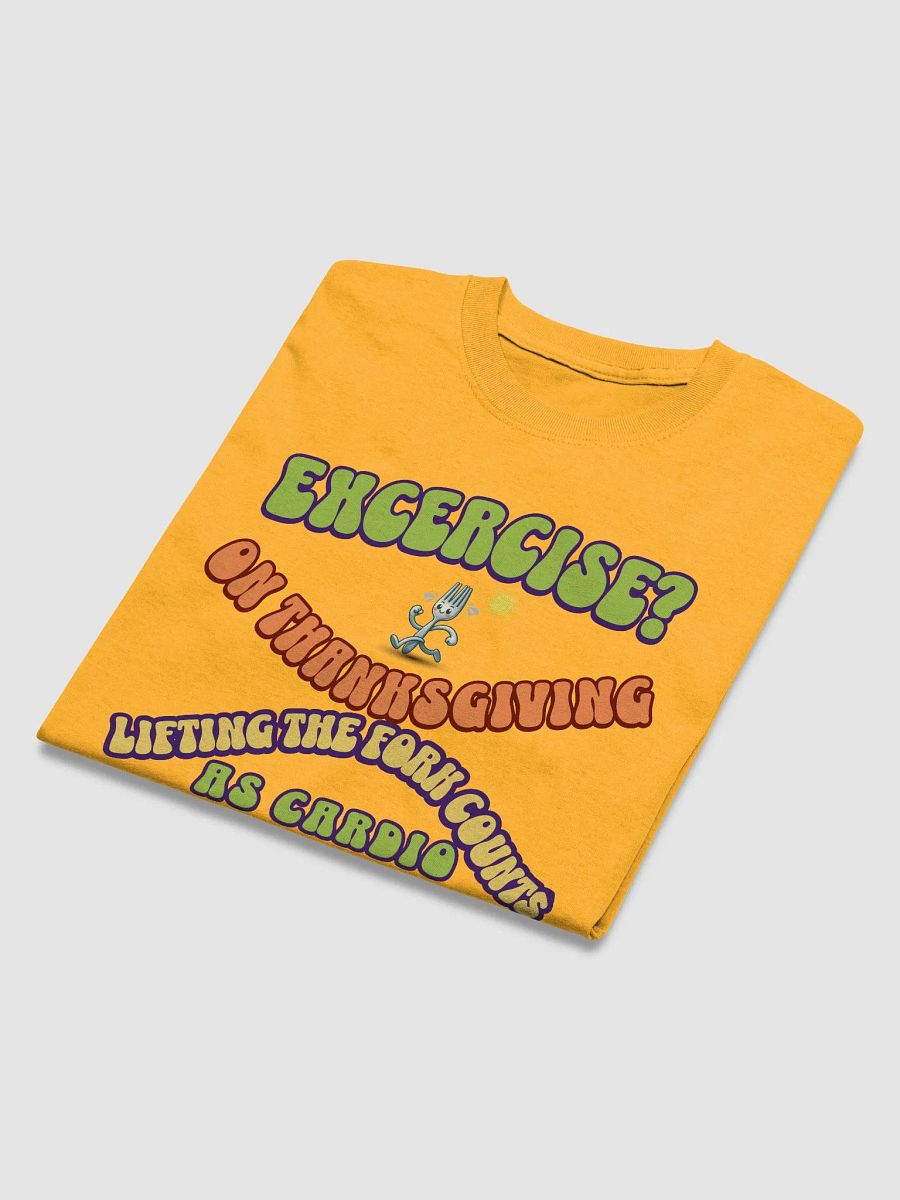 Funny Thanksgiving Fork Exercise T-Shirt product image (33)