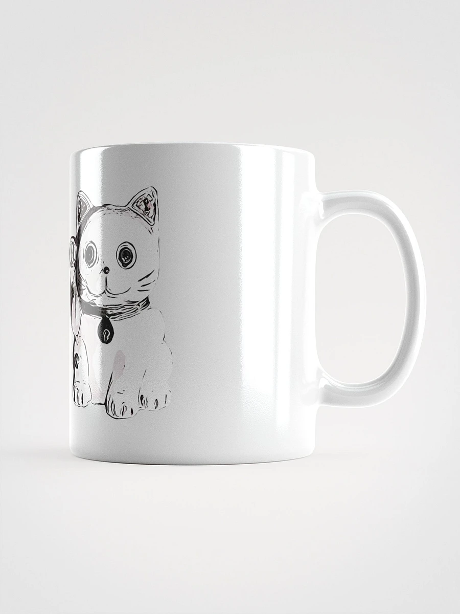 Black & White Maneki-Neko Mug product image (3)