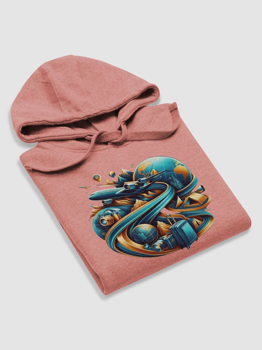 Cotton Heritage Unisex Premium Hoodie | AI-Crafted Icons Perfect for Travel Lovers product image (6)