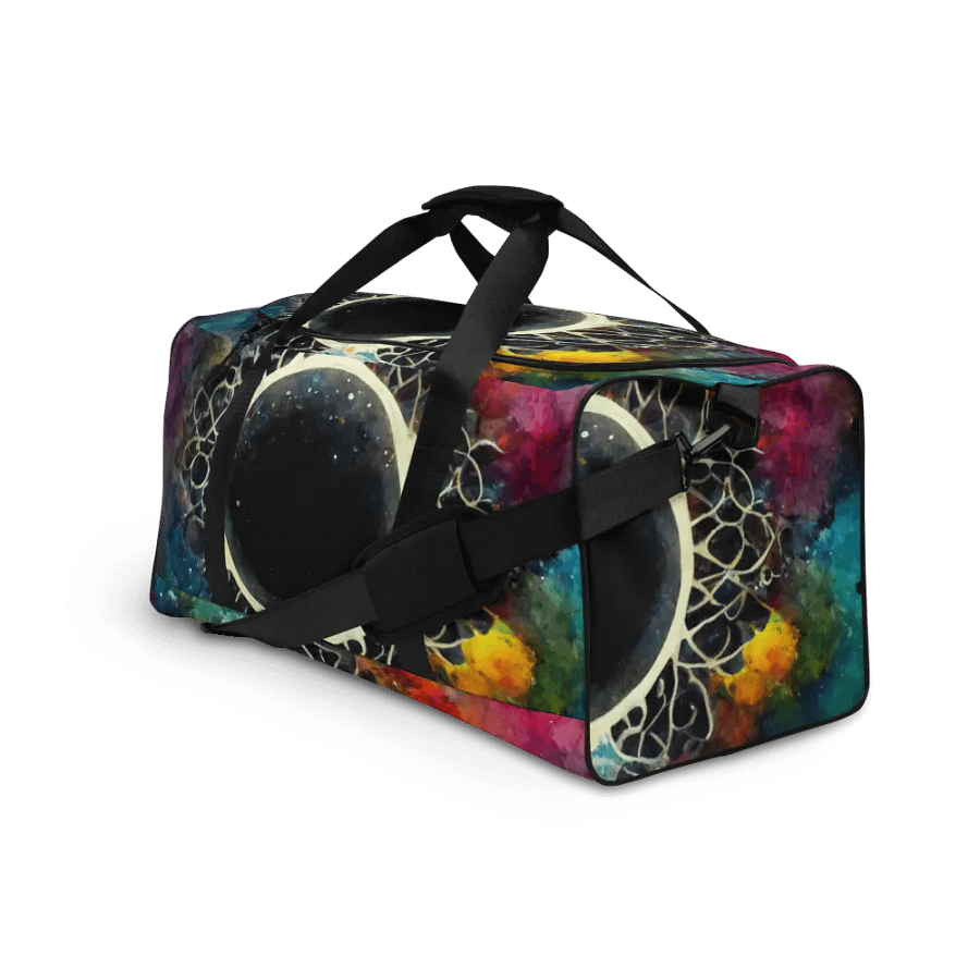Cosmic Nebula All-Over Duffle Bag product image (3)