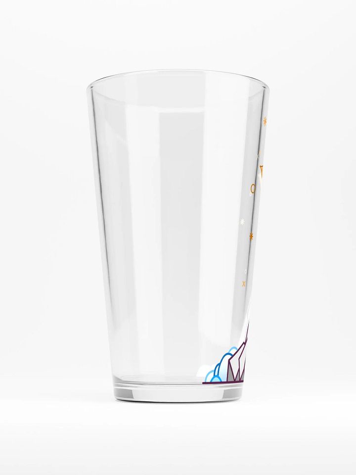 Sword in the Skull - Argent Variation - Pint Glass product image (2)