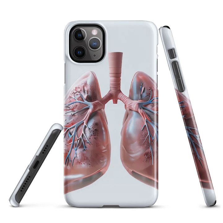Lung Network Snap Case product image (3)