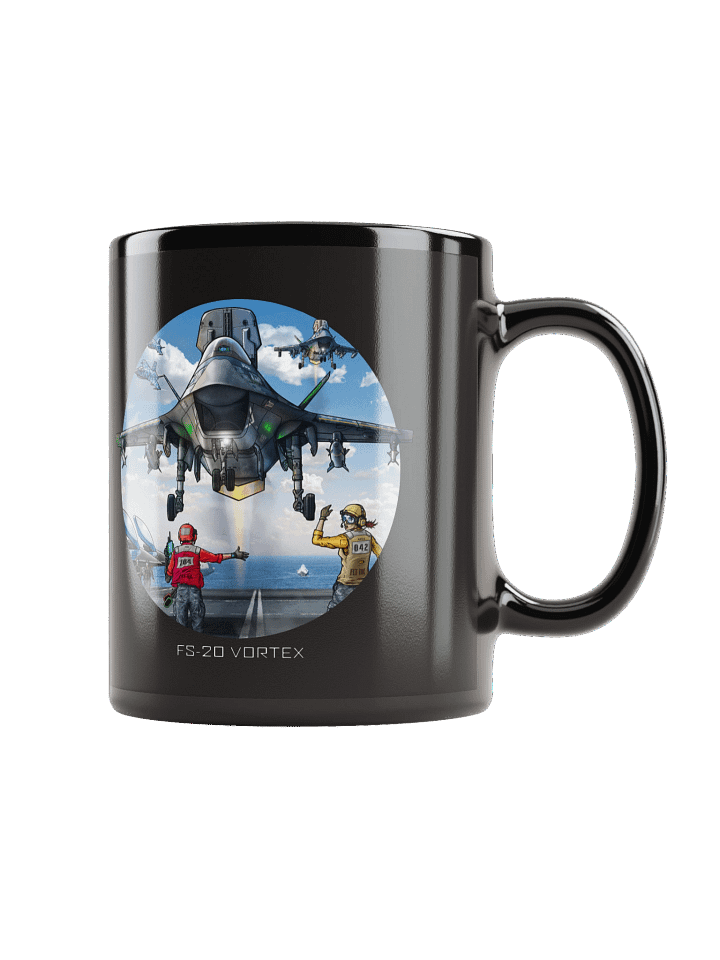 Vortex - Navy Blue Hex (Day) 11oz. Mug product image (1)