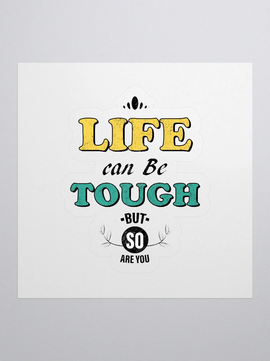 Tough Life Kiss Cut Stickers product image (3)