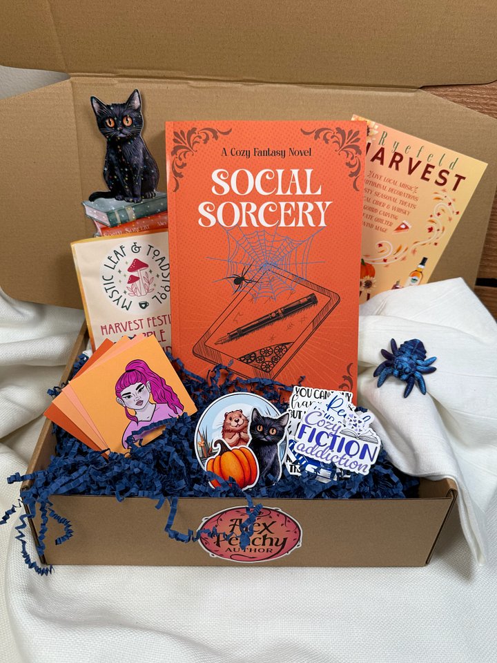 Social Sorcery Autographed Bookbox (Spider) product image (1)