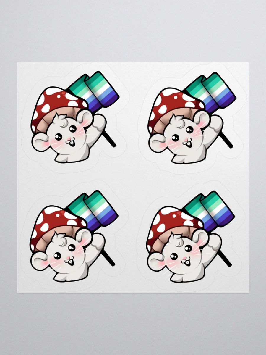 Gay/MLM Pride Flag Stickers product image (1)