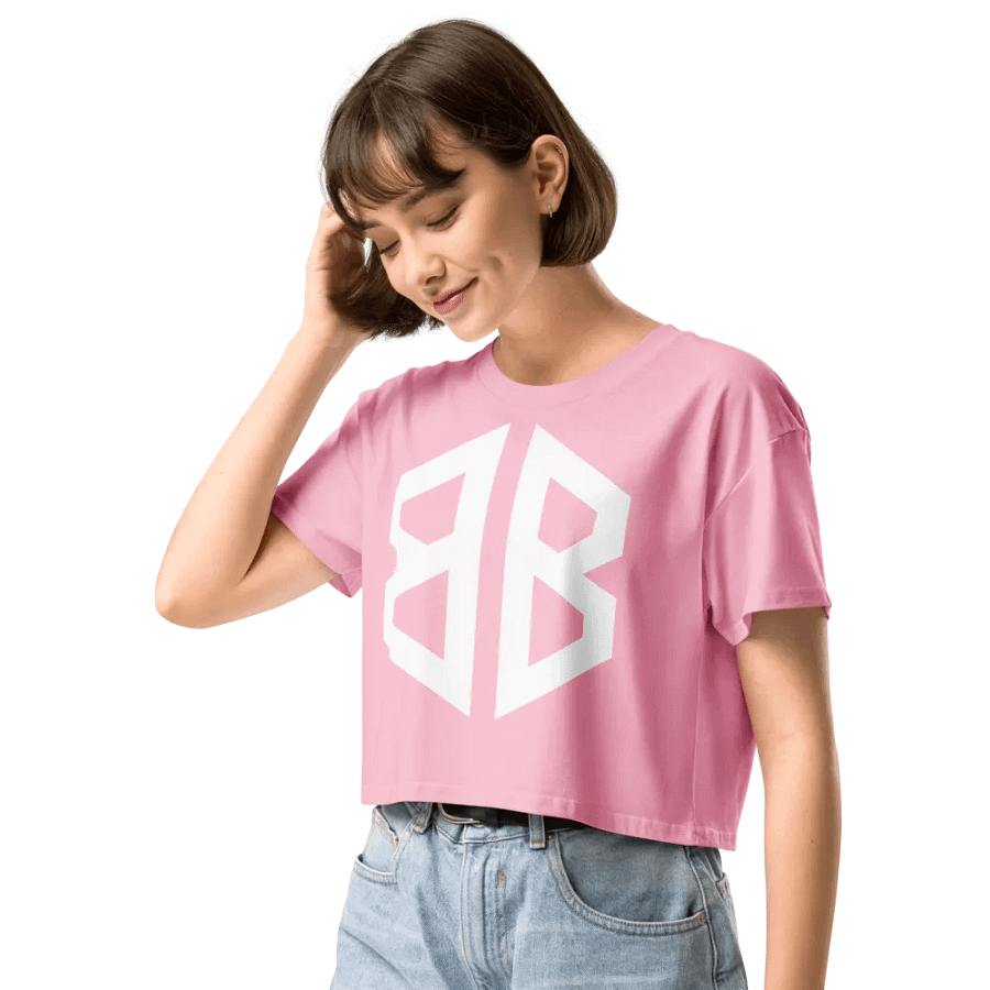 PINK Bozard Built Crop T product image (5)