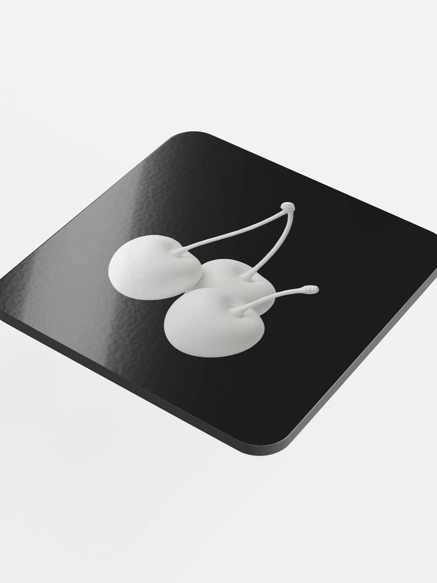 White Cherry Cherry Cherries Coaster product image (4)