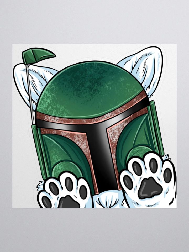 Boba Fox Emote Sticker product image (1)