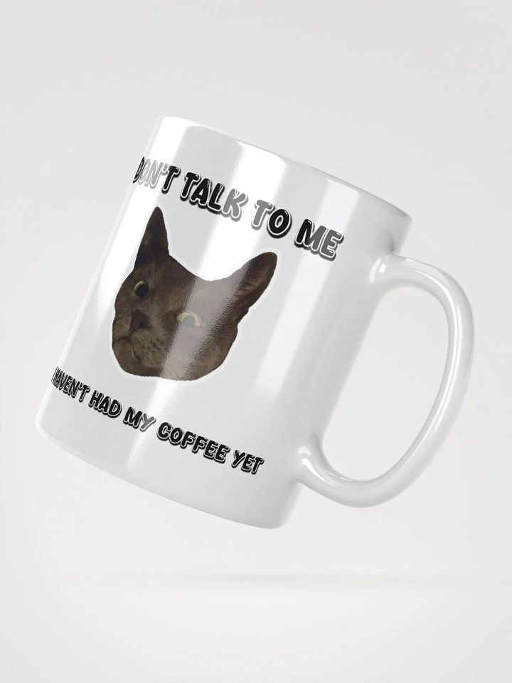 Smokey Mug (White) - I Haven't had my Coffee product image (2)