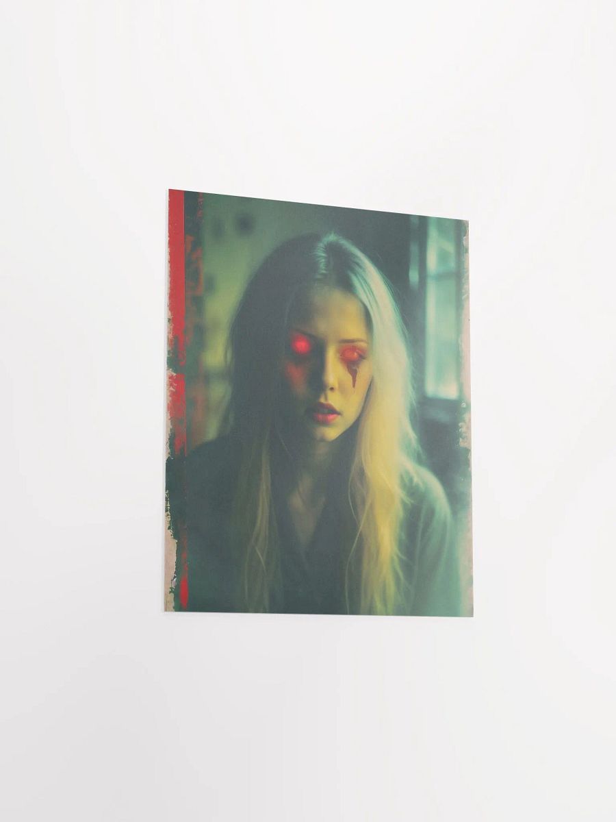 Blood-Red Gaze Matte Poster product image (22)
