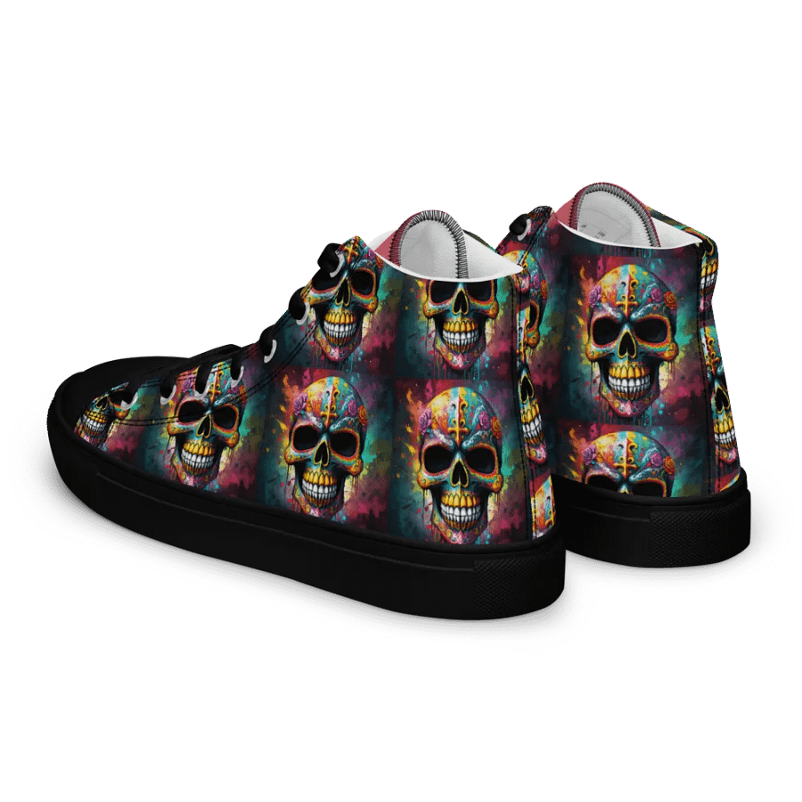 Fiesta Skull Men's High Tops product image (6)