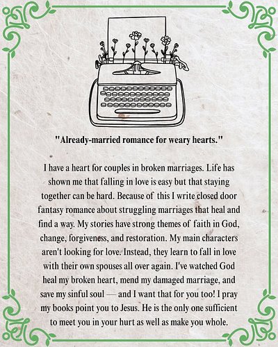 💚 About the Author 💚

Hello, dear friend! It is an absolute pleasure to meet you and share my stories with you.

First and fo...