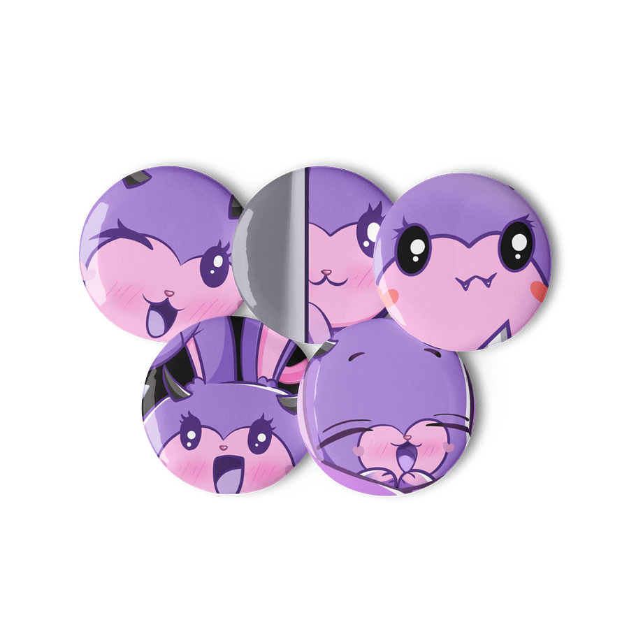 💜Hexie Bun Pin Set product image (3)