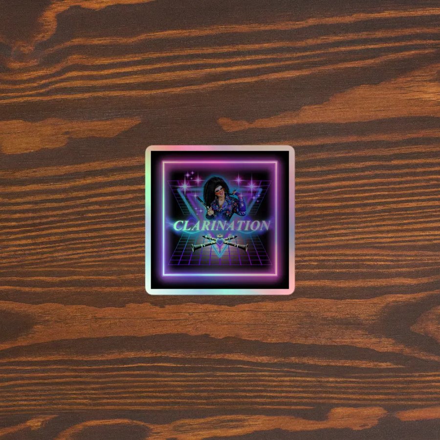 CLARINATION Holographic Sticker product image (3)