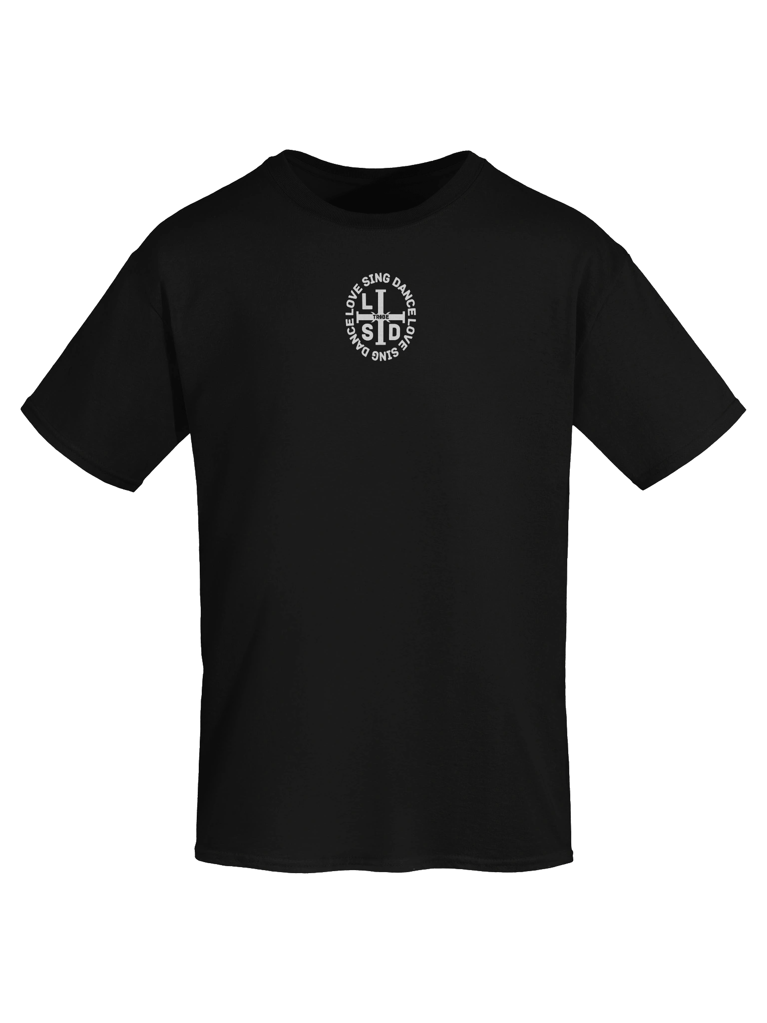 LSD TRIBE "Love Sing Dance" Mystic Tee {White Emblem} product image (7)