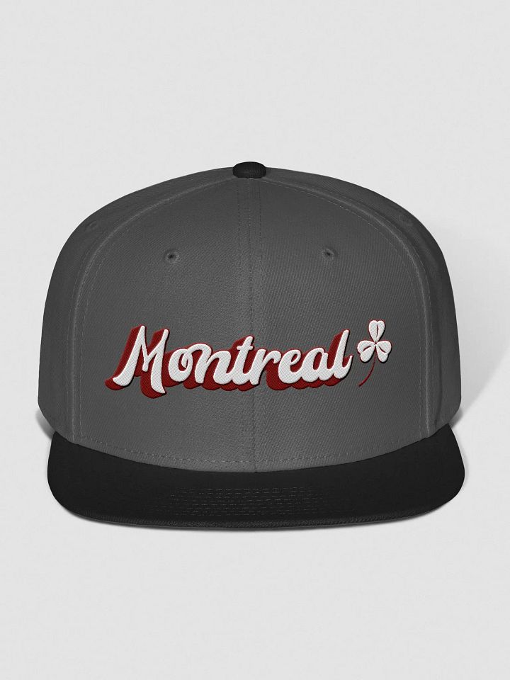 MONTREAL / SNAPBACKCAP / EMBROIDERED product image (1)