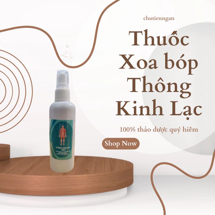 Lọ Xoa bóp Thông Kinh Lạc Organic Chú Tiến Ngạn product image (1)