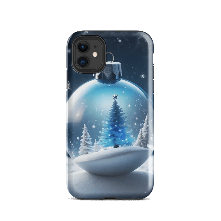 Winter Wonderland Glass Ball iPhone® Tough Case product image (24)