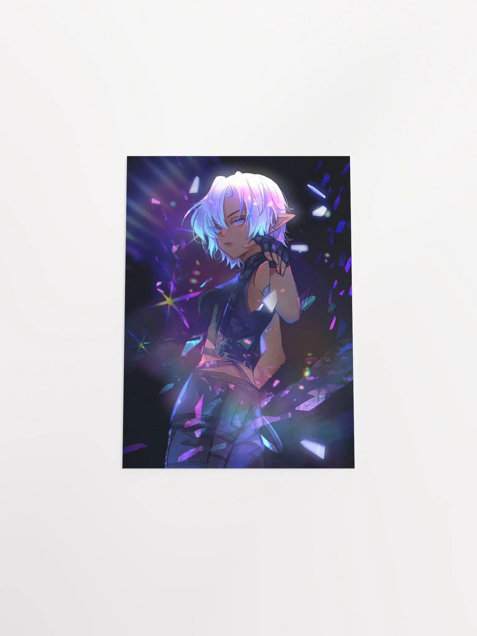 Aaiza K-pop Illustration Matte Poster product image (4)