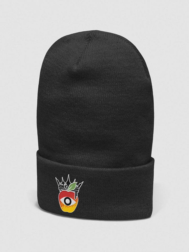 Crowned Apple (Color) Embroidered ✦ Yupoong Cuffed Beanie product image (12)