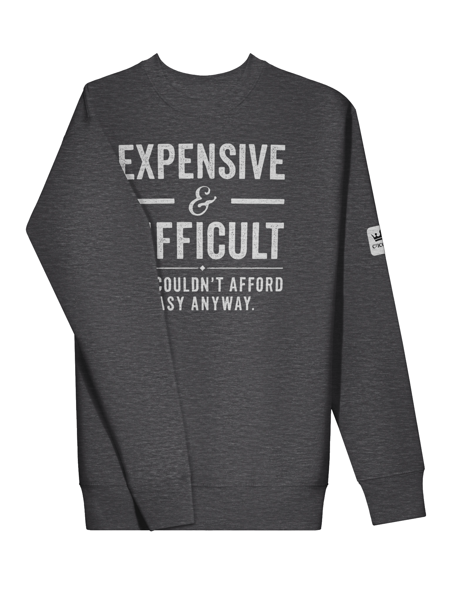 Expensive & Difficult Crewneck Sweatshirt product image (20)