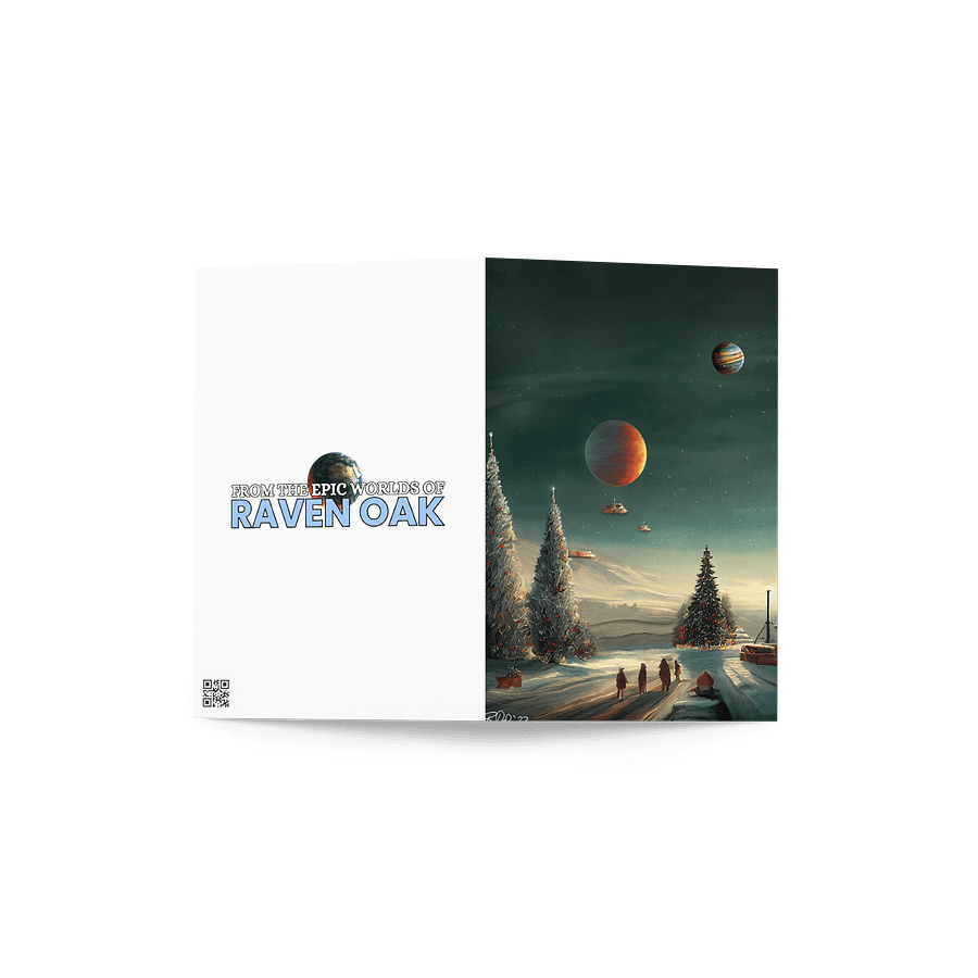 Xmas in Space Greeting Card product image (4)