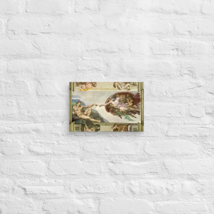 Michelangelo's 'The Creation of Adam' Sistine Chapel Canvas product image (2)
