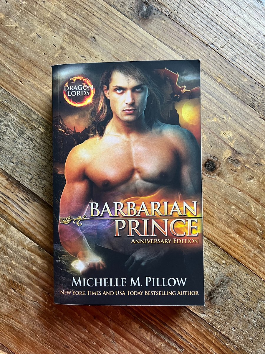 SIGNED: Barbarian Prince (Dragon Lords #1) Paperback product image (5)