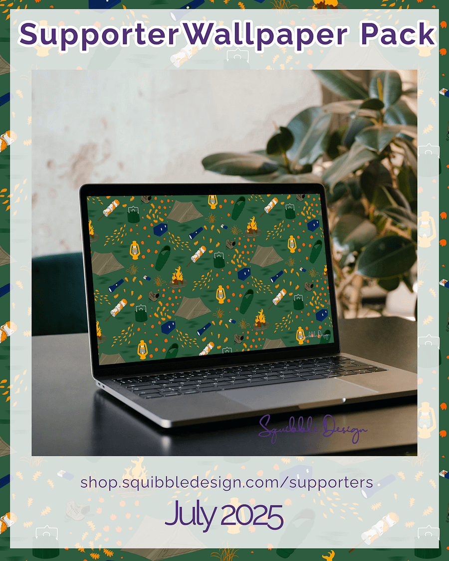 Wallpaper Pack for Supporters July 2025 product image (1)