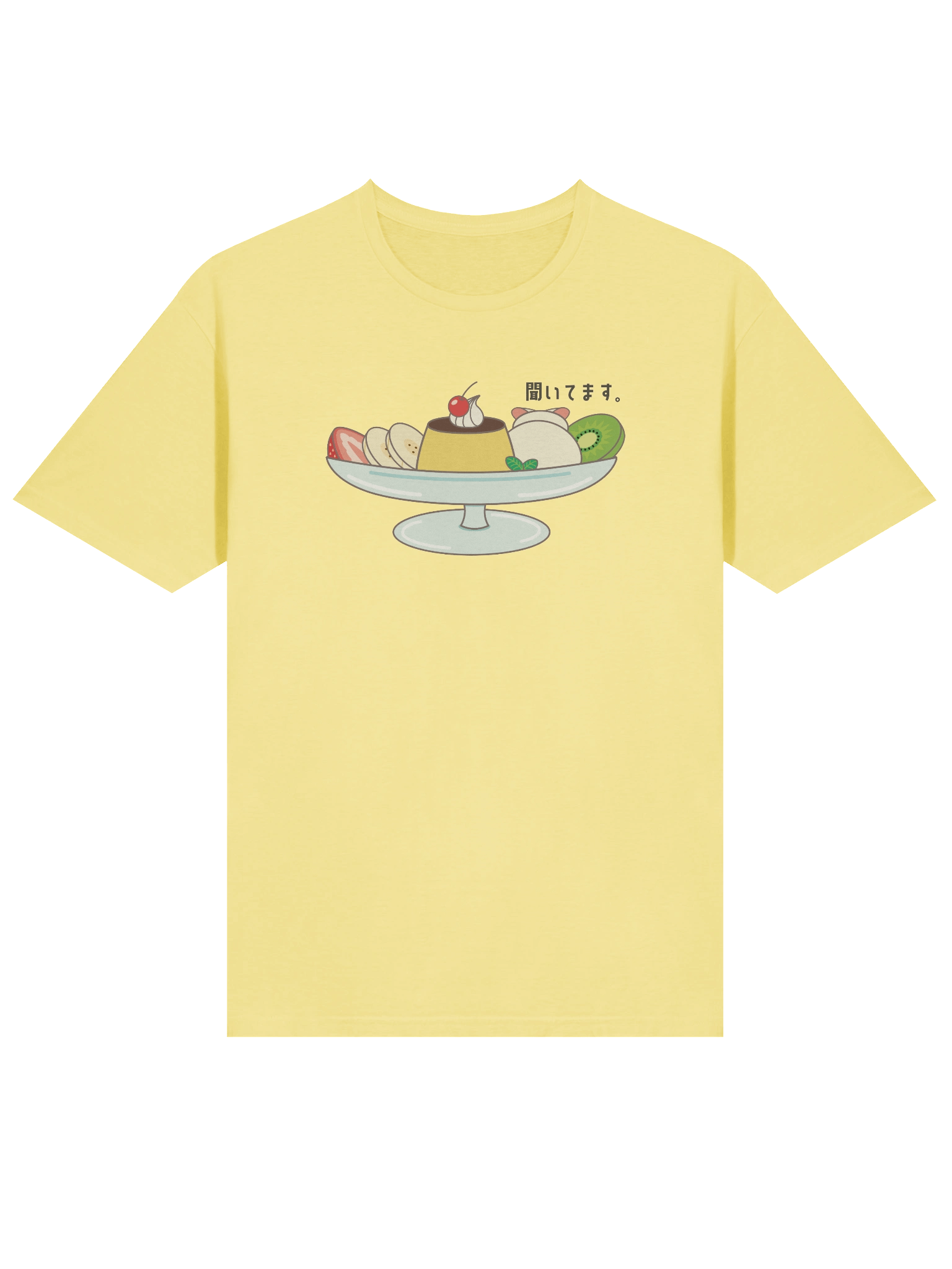 Pudding A La Mode Cat - Unisex Adult Super Soft Lightweight T-shirt product image (3)