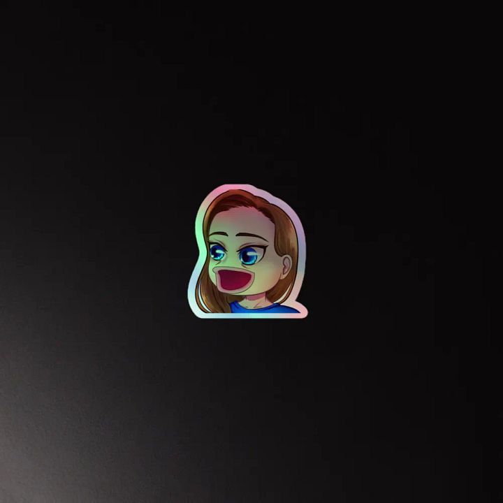 BraggPoggers Holographic Sticker product image (2)