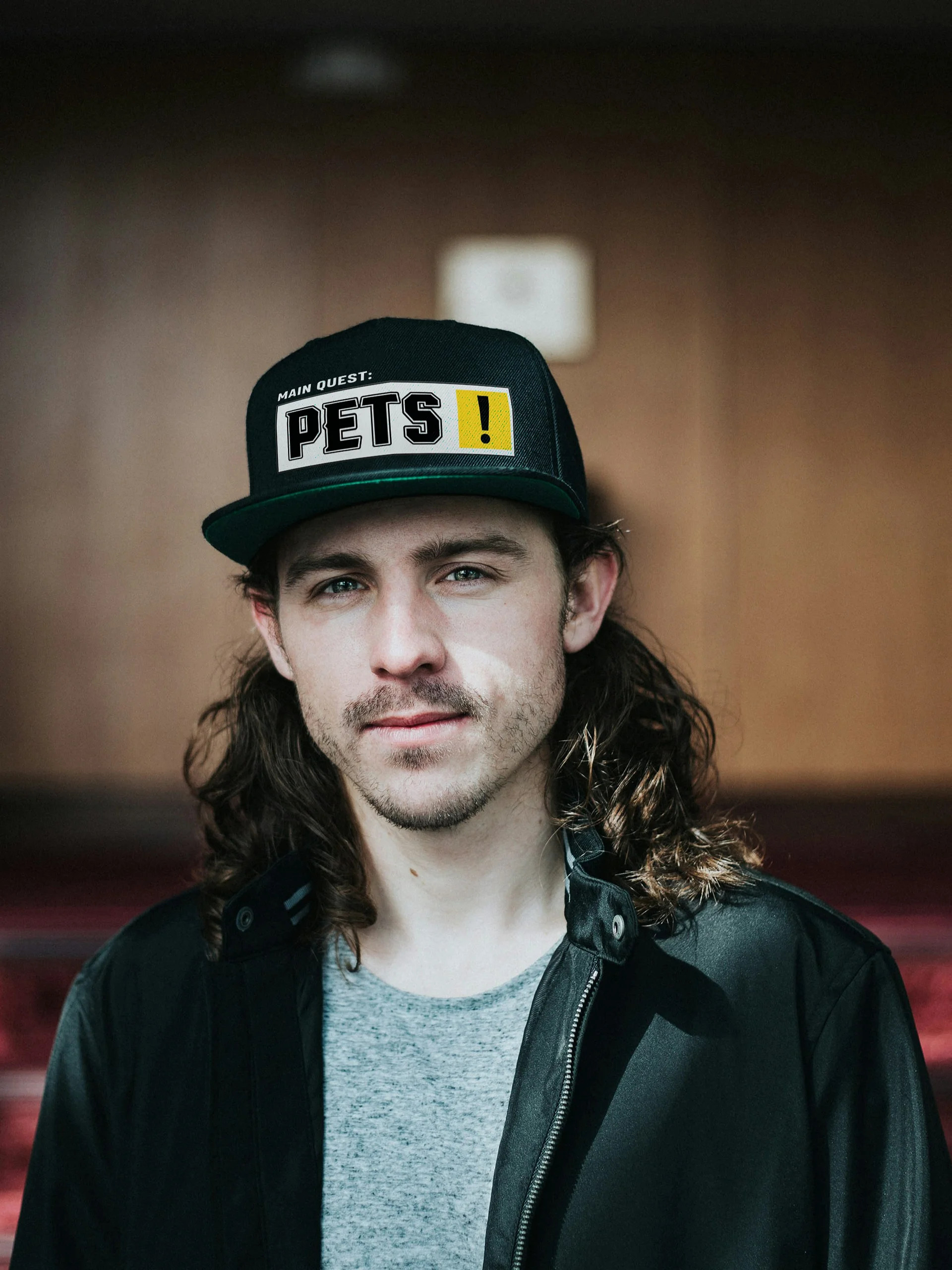 Main Quest Pets Snapback | Cute Cat and Gamer Hat product image (137)