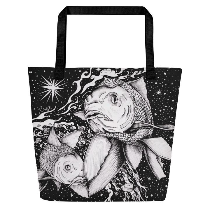 Pisces Zodiac All Over Print Tote Bag product image (1)