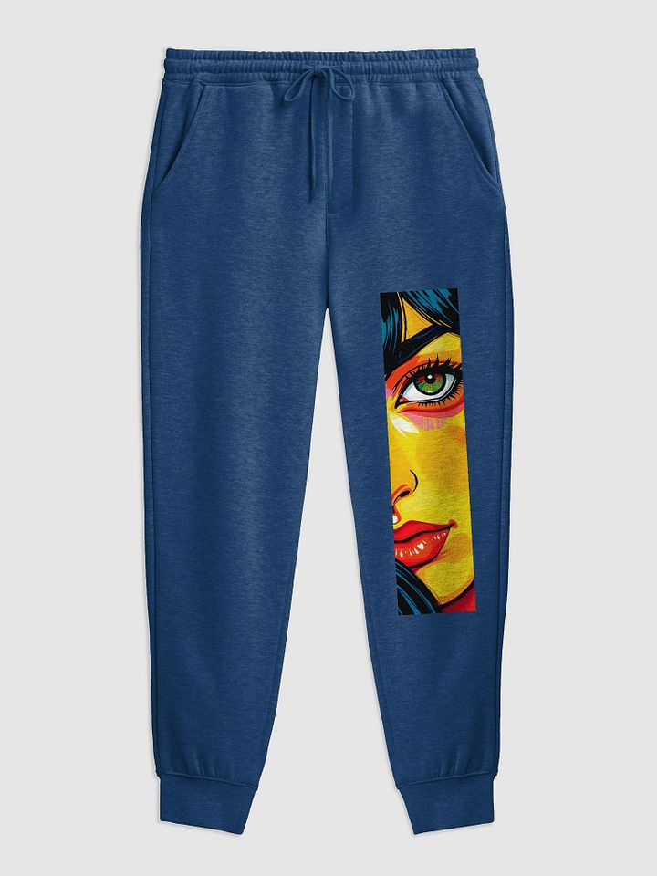 Pop Art Eye and Lips Illustration Joggers product image (1)