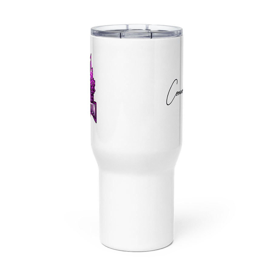Pinky/Purple Wolf Emblem Travel Mug product image (4)