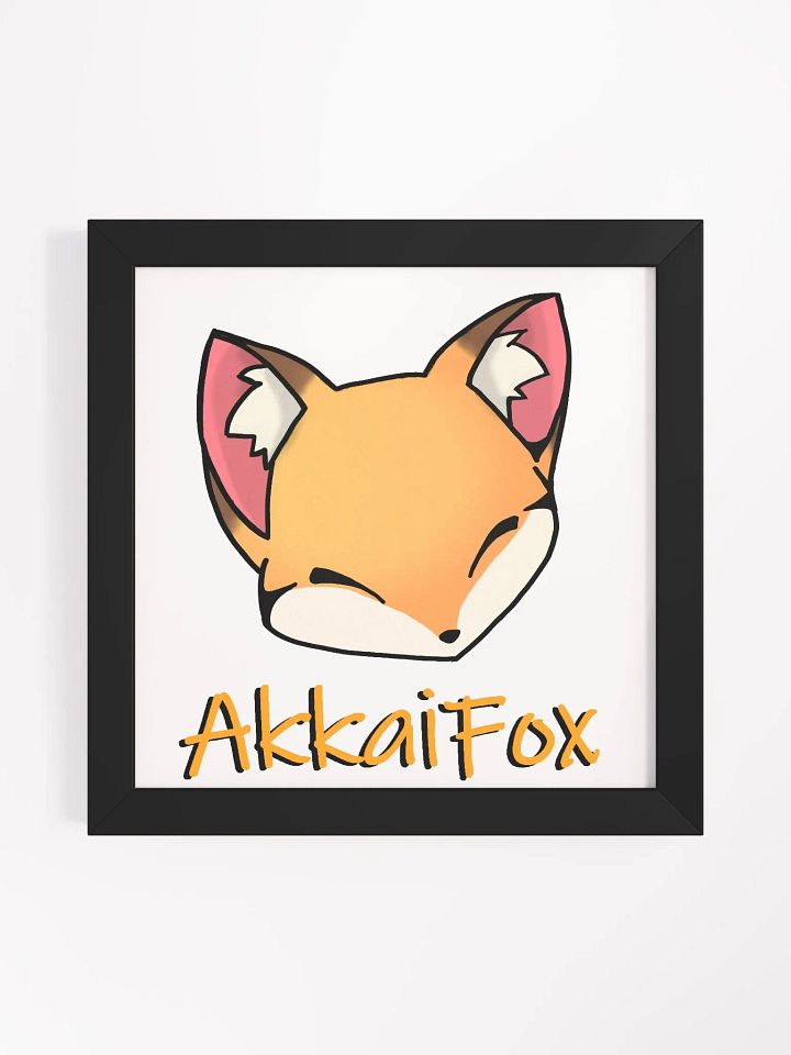 Fox Head Framed Poster product image (5)
