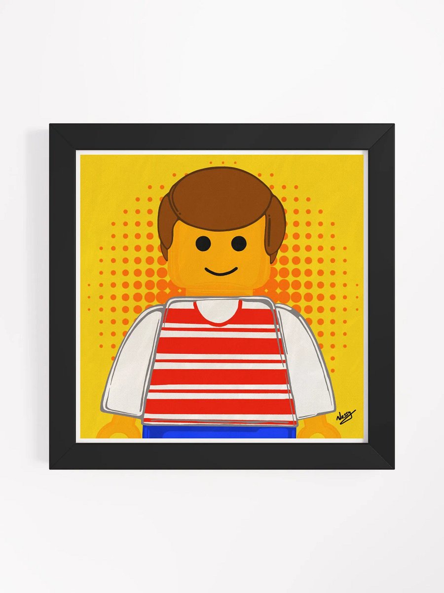 LEGO PEOPLE - Boy (Framed Matte Print) product image (1)