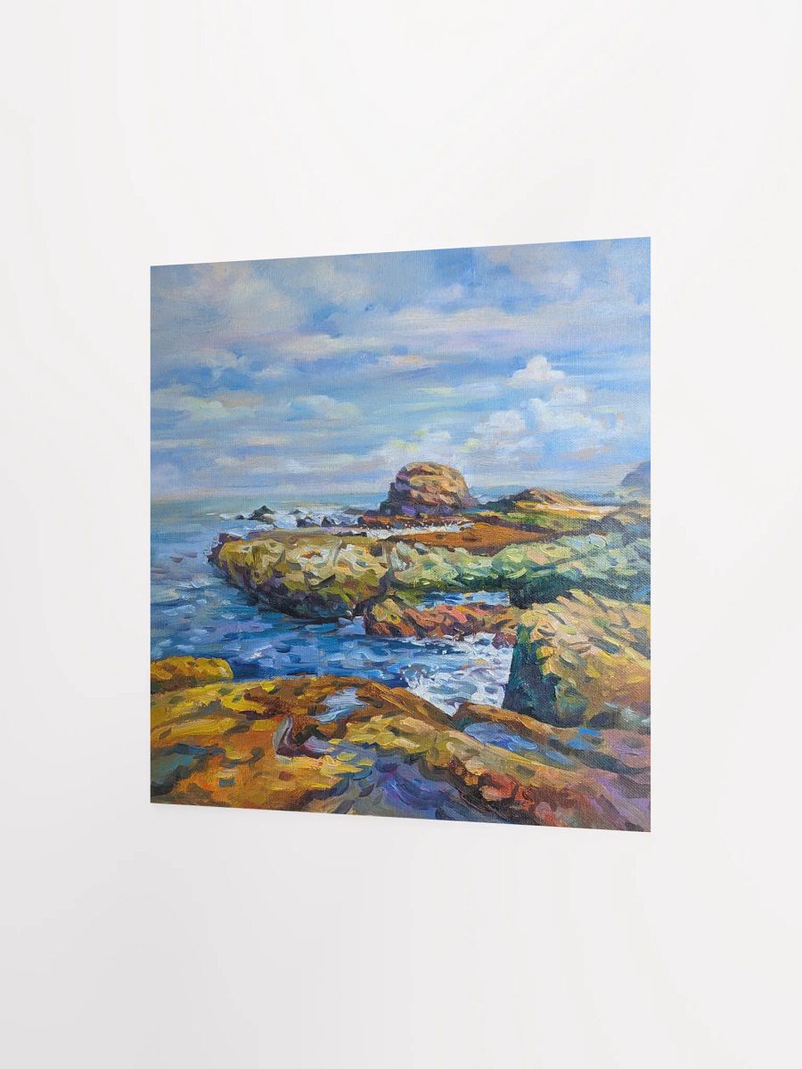 Seaside Landscapes-Oil Painting Paper Poster product image (10)