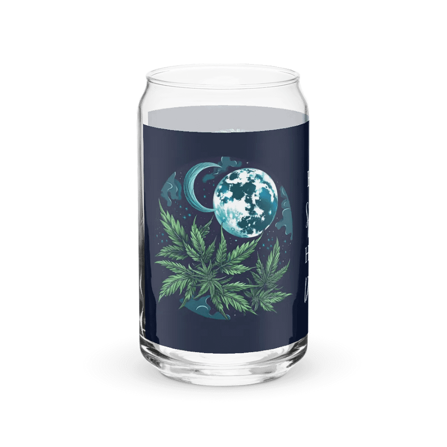 Moonlit Cannabis Can Glass product image (40)