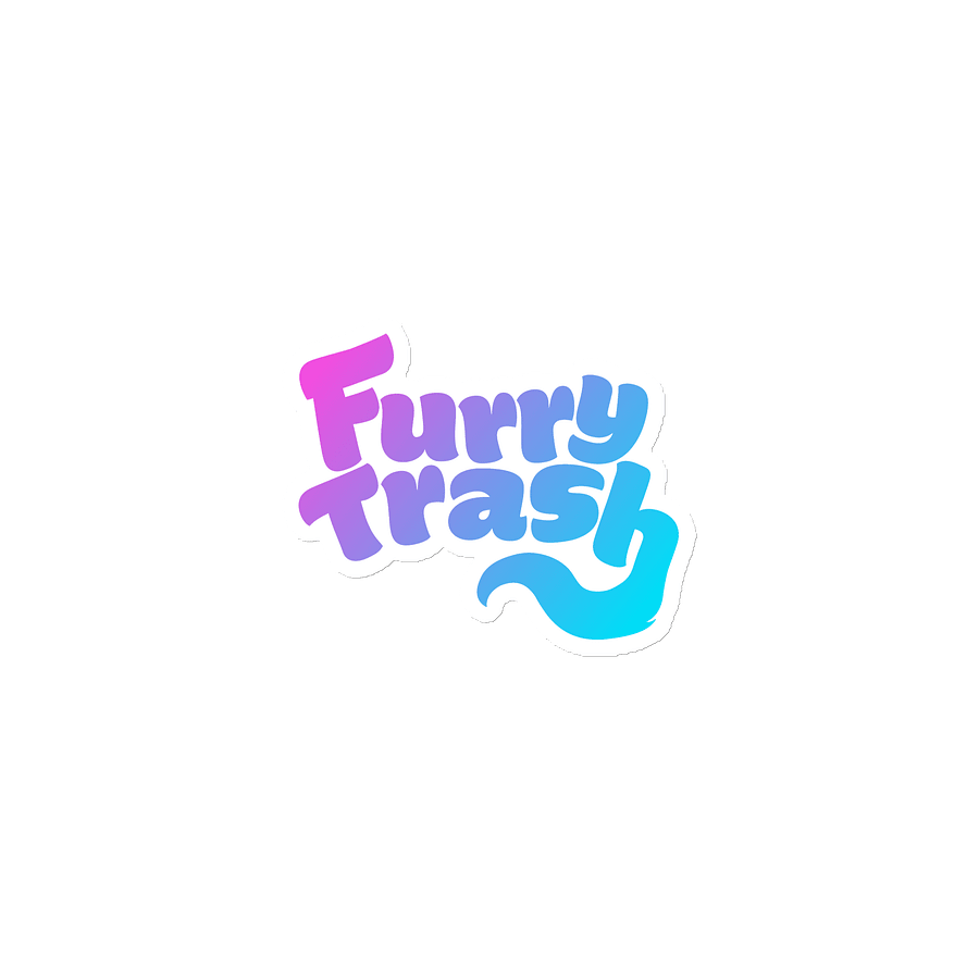 Furry Trash Magnet - Gradient product image (1)