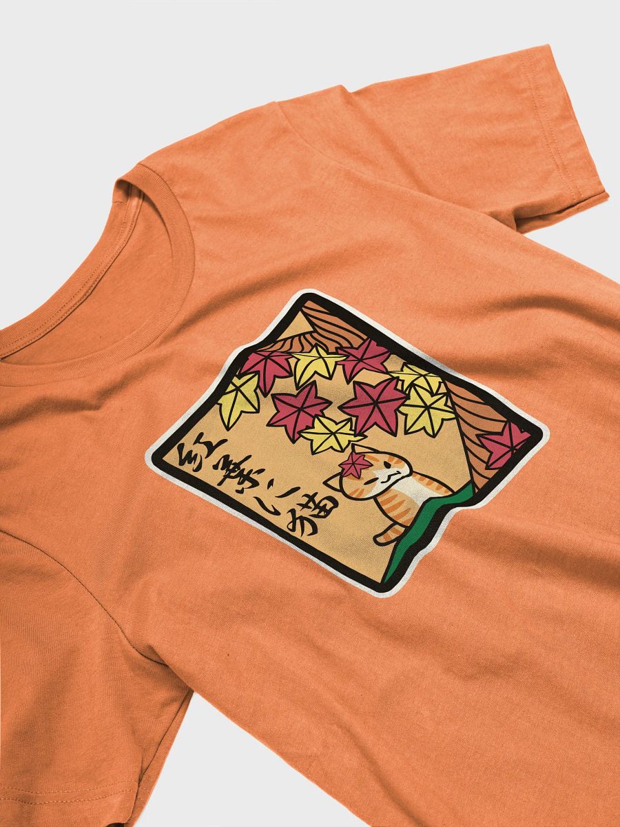 October Hanafuda Cat Unisex Tee product image (3)