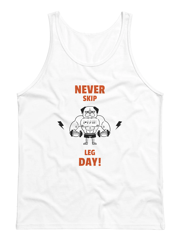 Never Skip Leg Day Tank product image (1)