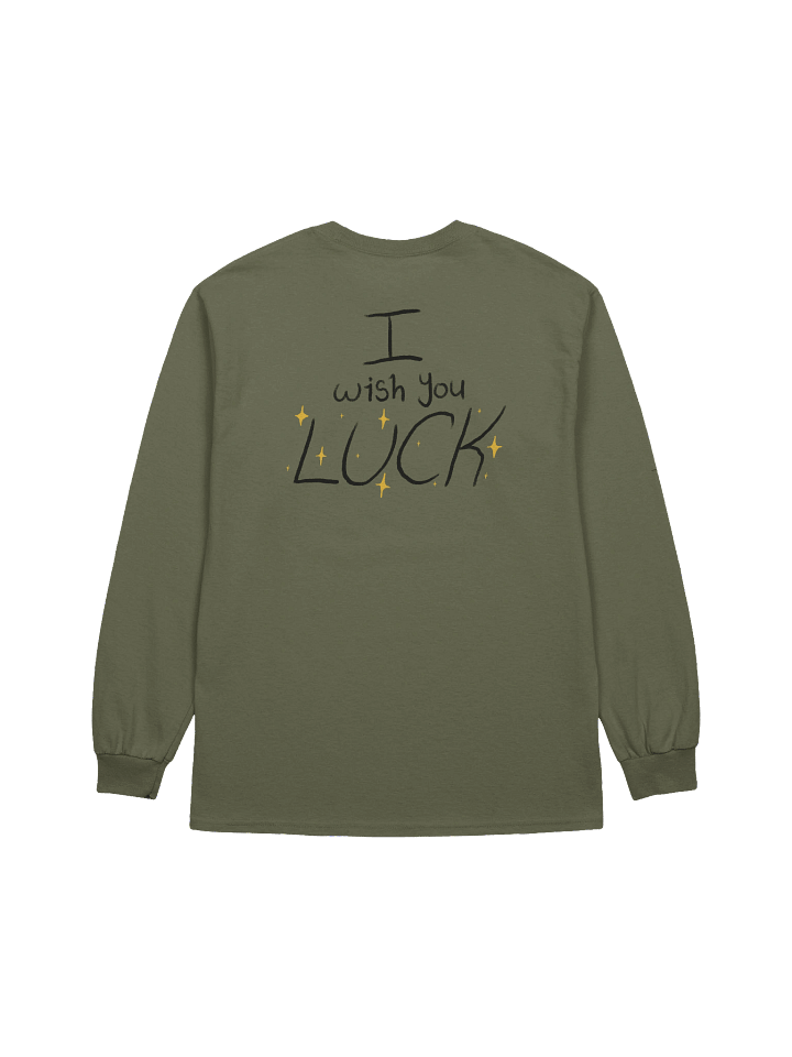 LIFE IS A F*CK I WISH YOU LUCK Long Sleeve product image (2)