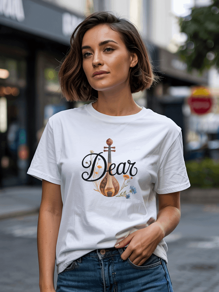 Singer From Kazakhstan Bella Canva T-Shirt Unisex product image (52)