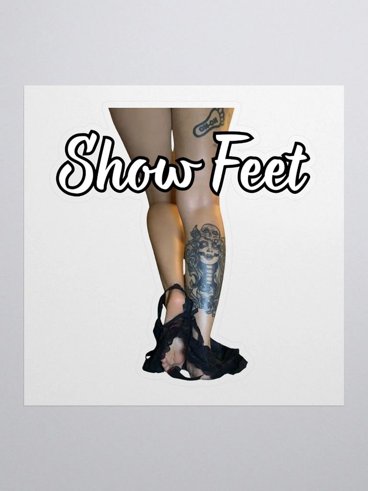 Show Feet Sticker product image (3)