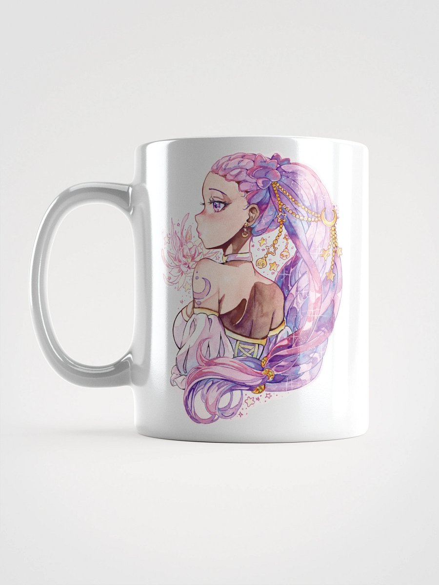 Moonflower White Glossy Mug product image (17)