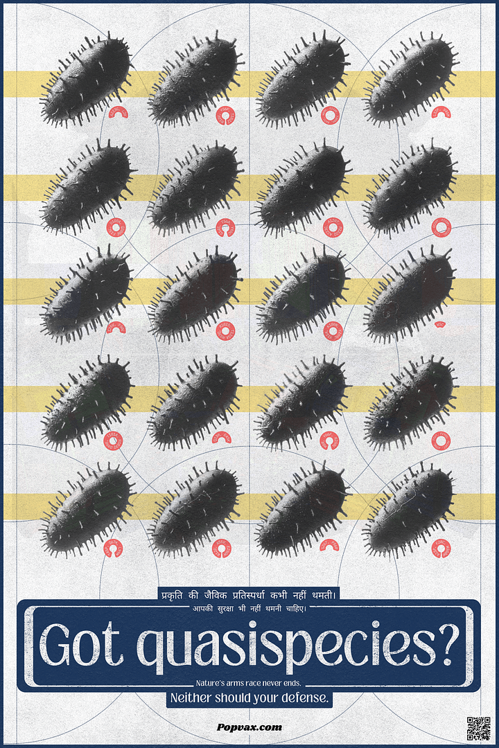 got quasispecies? (popvax) product image (1)