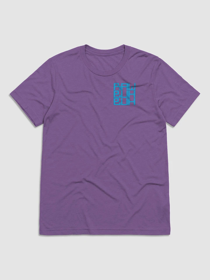 Pixel Logo T-Shirt: Blue product image (6)