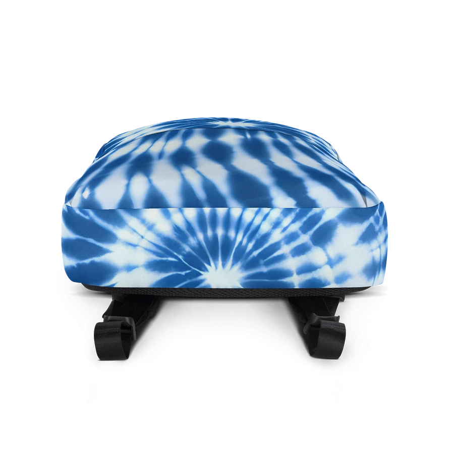 Tie Dye #17 - Blue & White - Backpack product image (5)
